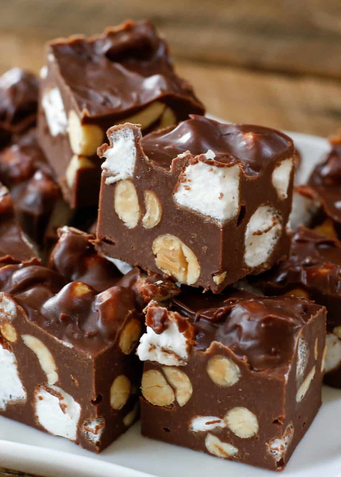 Rocky Road Fudge