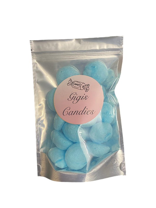 Freeze Dry Blue Raspsberry Saltwater Taffy