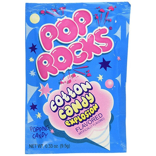 Pop rocks cotton candy